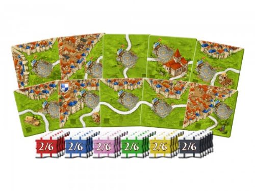 Carcassonne The Bets mini expansion